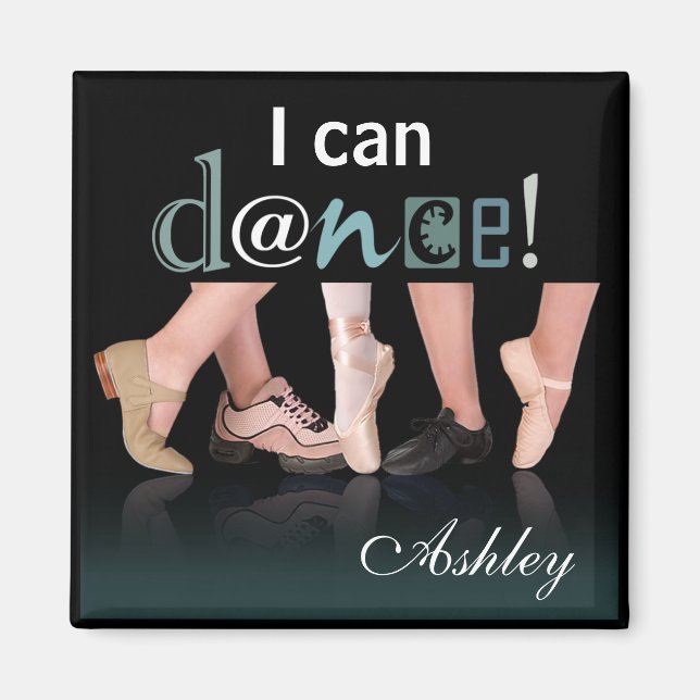 "Dancing Feet" - Choreographer, Dancer, Instructor Magnet (Front)