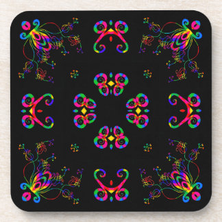 Dancing Fiesta Flowers Coaster