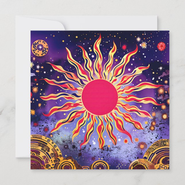 “Dancing Fire of the Cosmos” The Sun (Front)