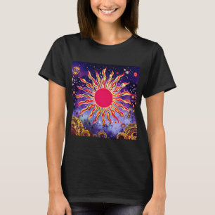 “Dancing Fire of the Cosmos” The Sun T-Shirt