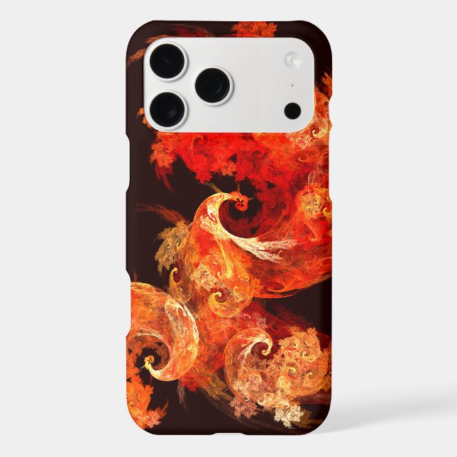 Dancing Firebirds Abstract Art (Back)