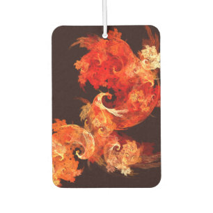 Dancing Firebirds Abstract Art Car Air Freshener