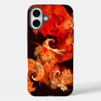 Dancing Firebirds Abstract Art