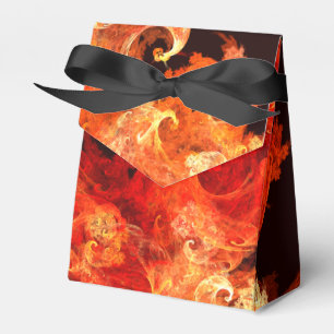 Dancing Firebirds Abstract Art Favour Box