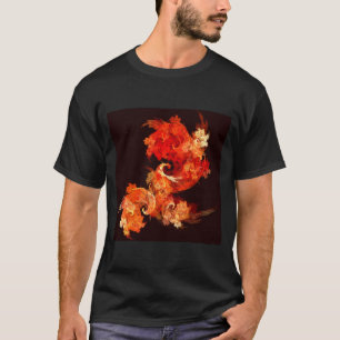 Dancing Firebirds Abstract Art T-Shirt