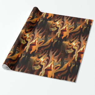 Dancing Flames..... Wrapping Paper