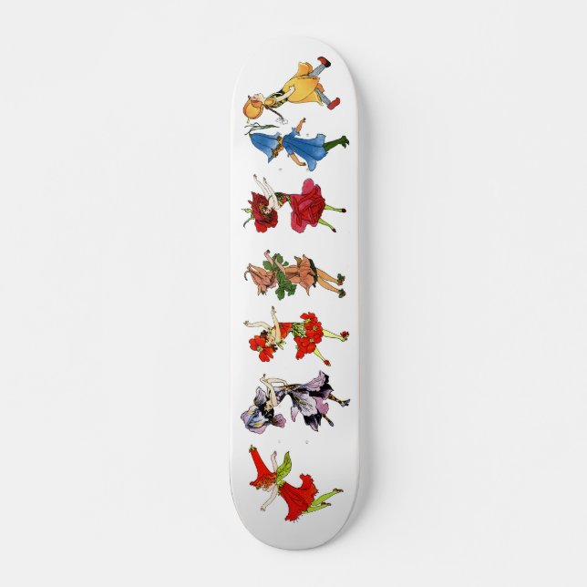 Dancing Flower Children Skateboard (Front)