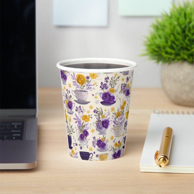 Dancing flower  paper cups (Insitu)