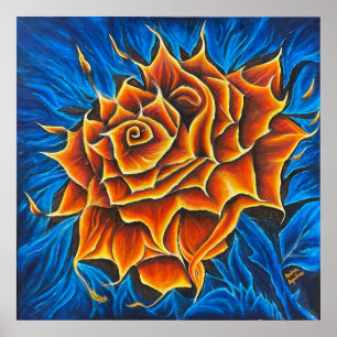 Dancing Flower- Poster