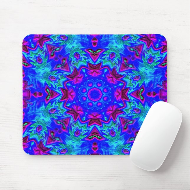 Dancing Flowers..... Mouse Mat (With Mouse)