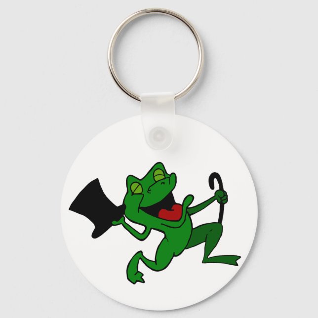 Dancing Frog Key Ring (Front)