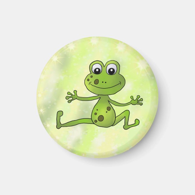 dancing frog magnet (Front)