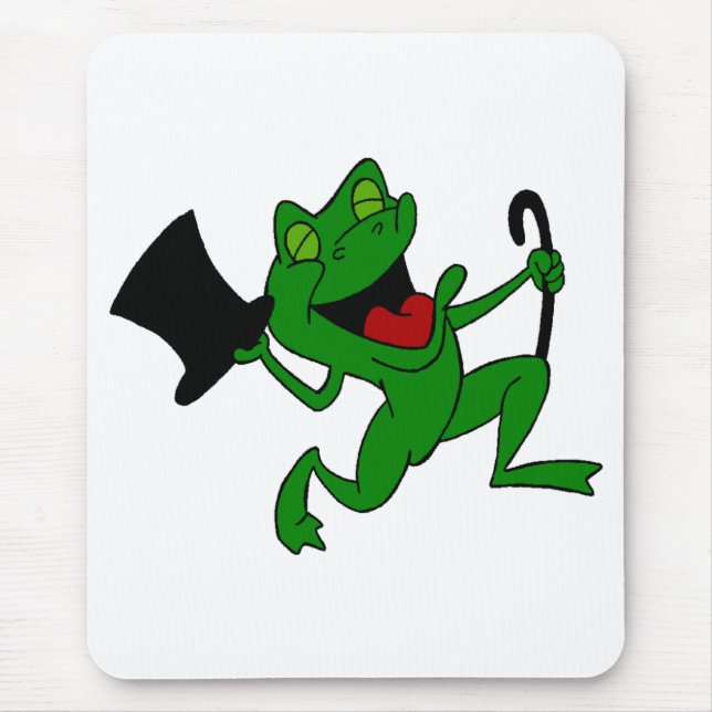 Dancing Frog Mousepad (Front)