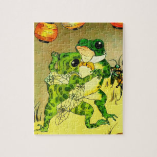 Dancing Frogs Jigsaw Puzzle