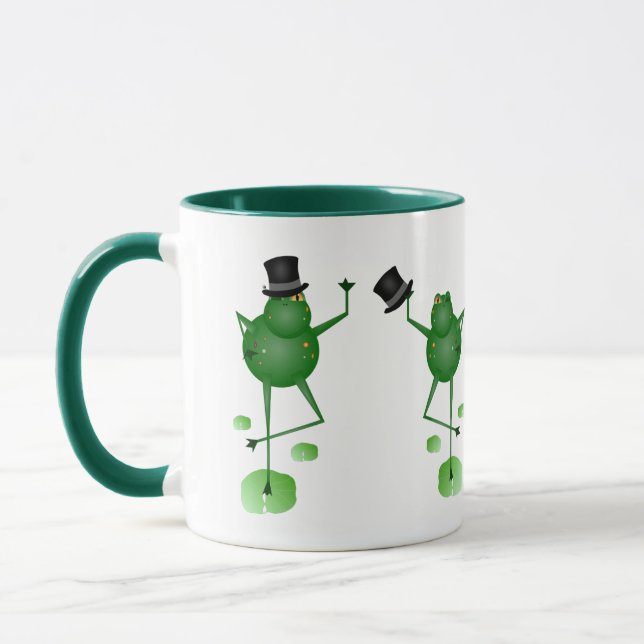 Dancing Frogs Mug (Left)