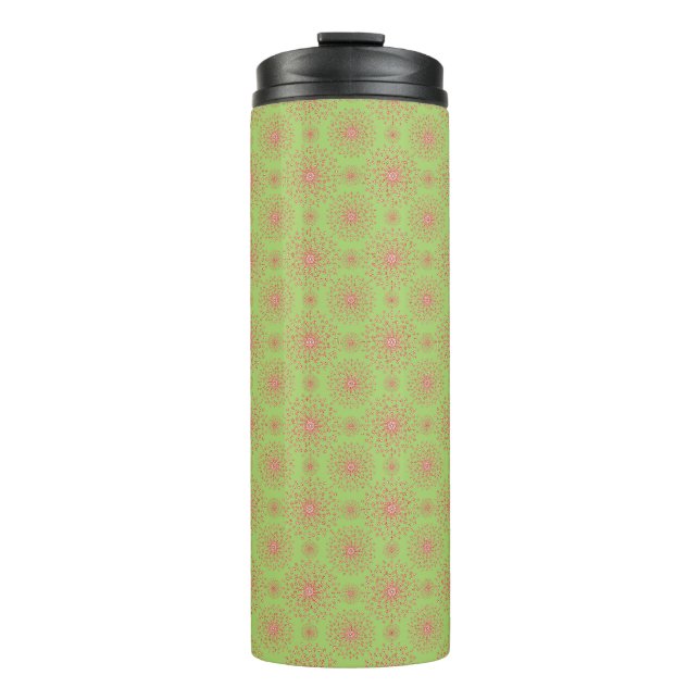 Dancing Galaxy Cosmic Drinkware Pattern Thermal Tumbler (Front)