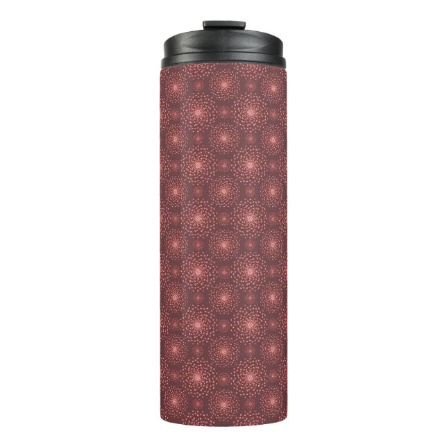 Dancing Galaxy Cosmic Drinkware Pattern Thermal Tumbler (Front)