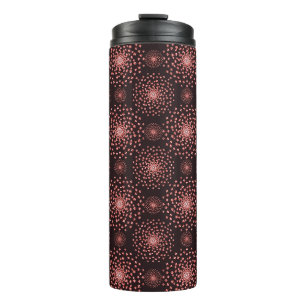 Dancing Galaxy Cosmic Drinkware Pattern Thermal Tumbler