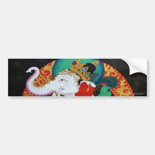 Dancing Ganesh Bumper Sticker