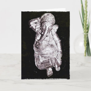 Dancing Ganesh Multipurpose Greeting Card