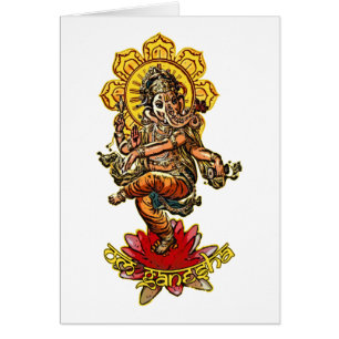 DANCING GANESHA make your own background