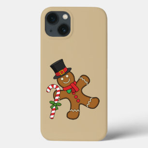 Dancing Gingerbread Man iPhone 13 Case