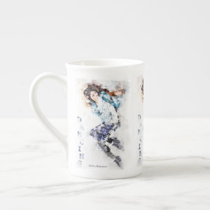 Dancing Girl 2  Bone China Mug