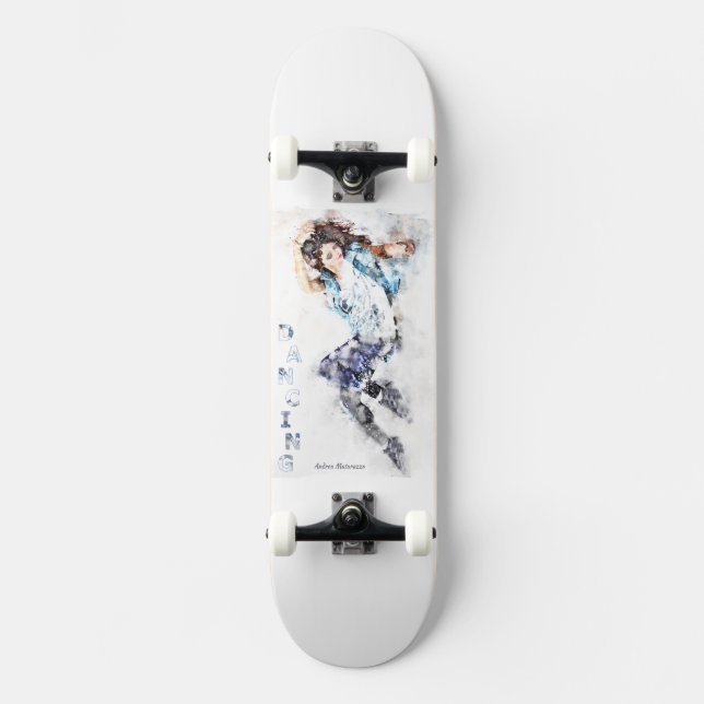 Dancing Girl 2  Skateboard (Front)