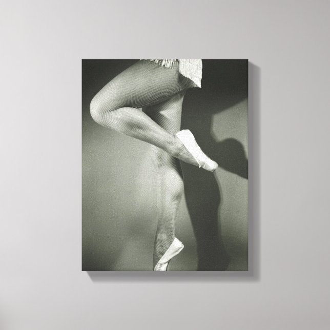 Dancing Girl Canvas Print (Front)