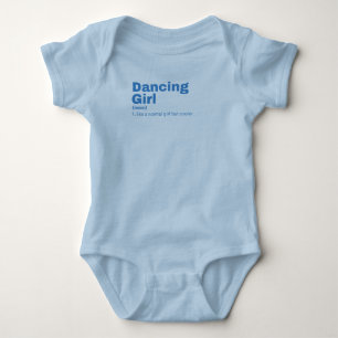 Dancing Girl - Dancing Baby Bodysuit