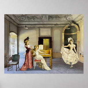Dancing Girl Poster
