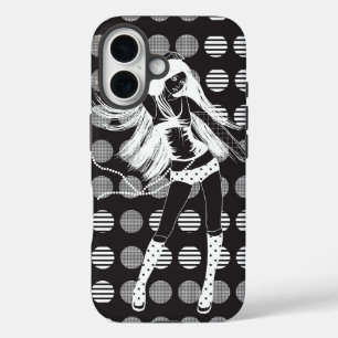 dancing girlfriend in the dark iPhone 16 case