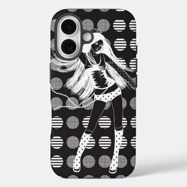 dancing girlfriend in the dark Case-Mate iPhone case (Back)