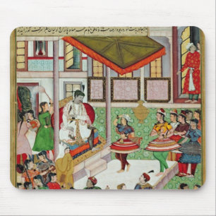 Dancing girls taken Baz Bahadur's palace at Malwa Mouse Mat