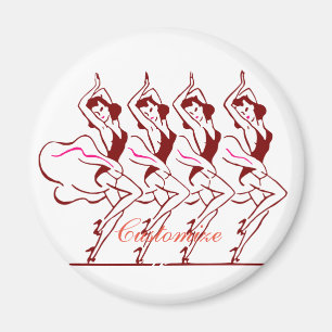 Dancing Girls Thunder_Cove Magnet