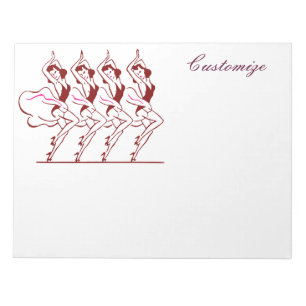 Dancing Girls Thunder_Cove Notepad
