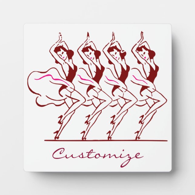 Dancing Girls Thunder_Cove Plaque (Front)