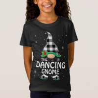 Dancing Gnome Buffalo Plaid Matching Family Group