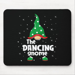 Dancing Gnome Family Matching Christmas Funny Paja Mouse Mat
