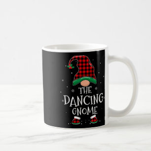 Dancing Gnome Xmas Family Matching Plaid Christmas Coffee Mug