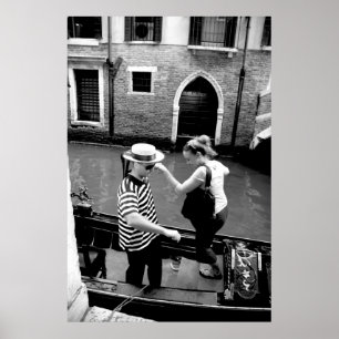 Dancing Gondolier Poster