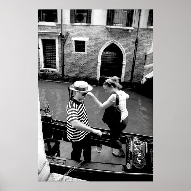 Dancing Gondolier Poster (Front)