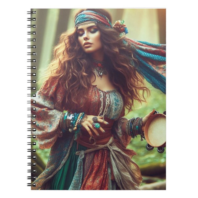 DANCING GYPSI  NOTEBOOK (Front)