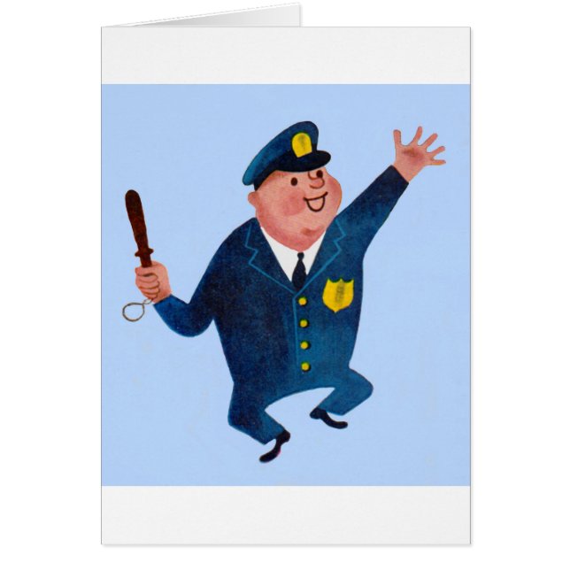 dancing happy cop (Front)