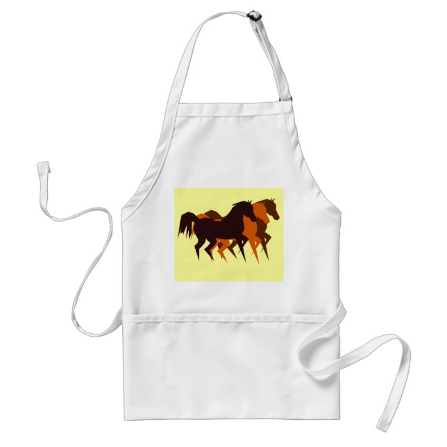 Dancing Horses Apron (Front)