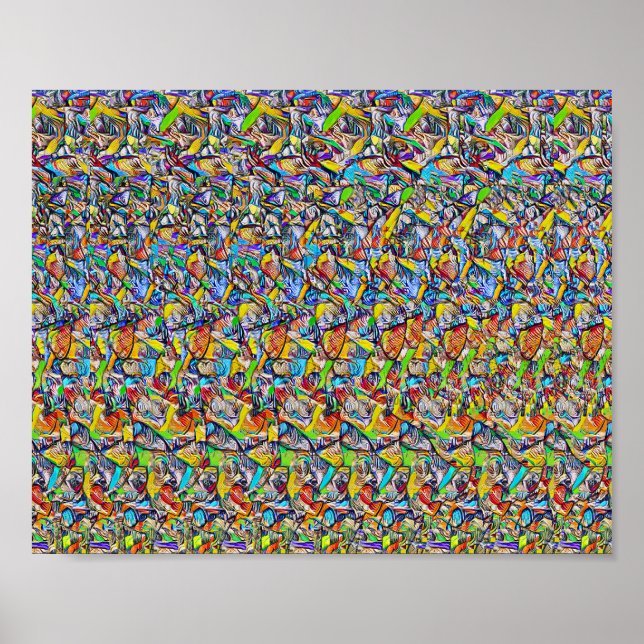 Dancing in Brazil - Hidden 3D print (Front)