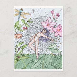 Dancing in Nature. Postcard