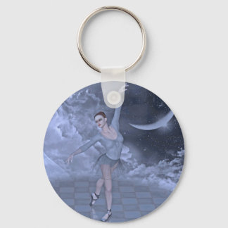 dancing in the clouds key ring