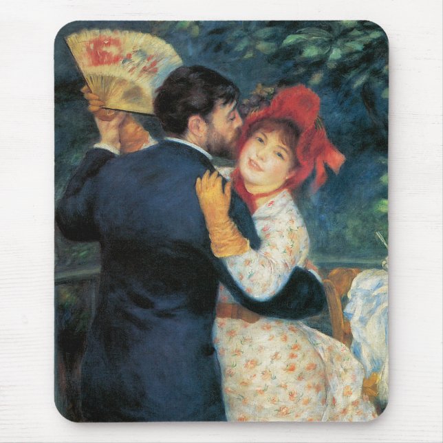 Dancing in the Country Print Mouse Mat (Front)