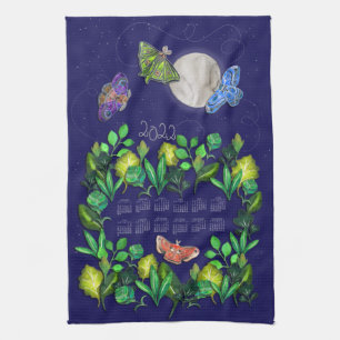 Dancing in the Moonlight Calendar Kitchen Towel